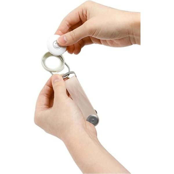 Orbitkey Funda delgada para AirTag Fabricada con acero_4