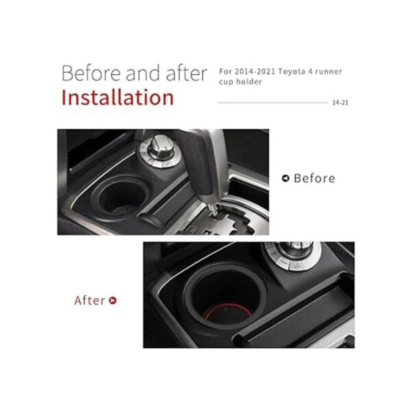 Inserto de portavasos para Toyota 4Runner 20102022_3
