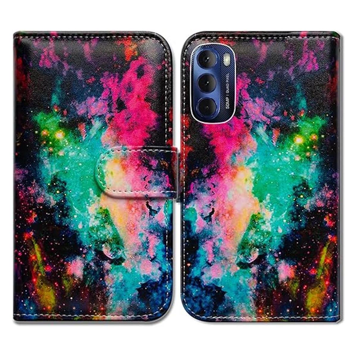 Funda para Moto G Stylus 2022 Bcov Colorful Universe Sky