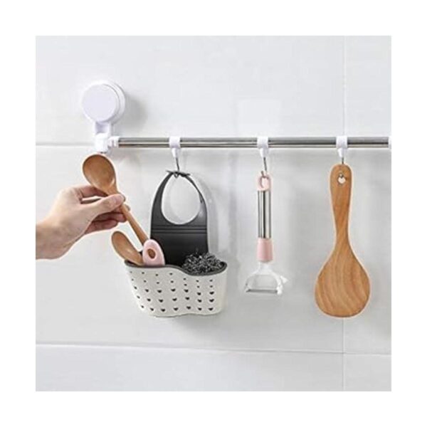Paquete de 2 soportes de esponja de cocina organizador de