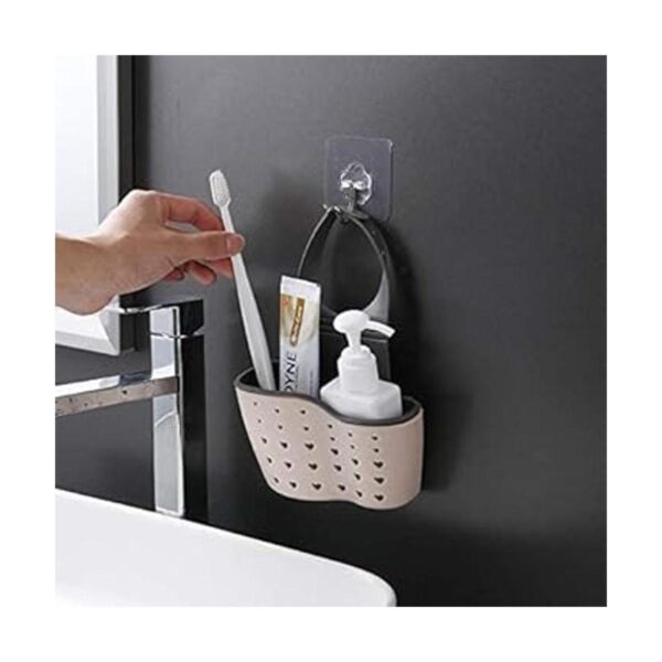 Paquete de 2 soportes de esponja de cocina organizador de