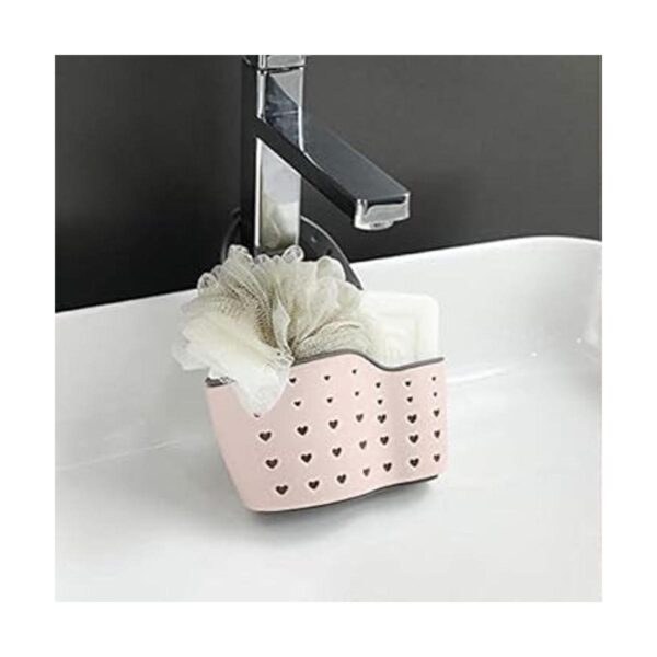 Paquete de 2 soportes de esponja de cocina organizador de
