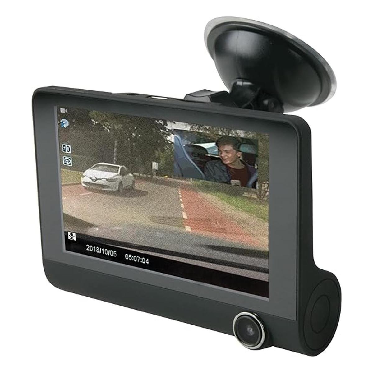 Scosche DDVR2XFHDSP1 HD DVR doble lente frontal y trasera