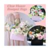 Teling 12 bolsas de regalo de flores de papel kraft para
