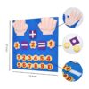 Montessori Juguete educativo de fieltro para niños_2