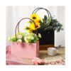 Teling 12 bolsas de regalo de flores de papel kraft para