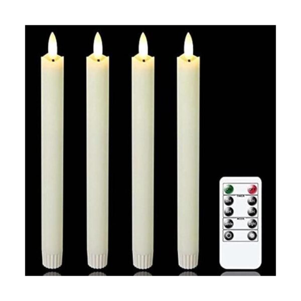 Mavandes Velas LED sin llama con temporizador remoto_1