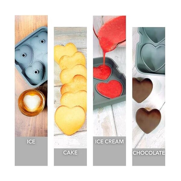 I LOVE CUBE Bandeja de cubitos de hielo molde de hielo_5