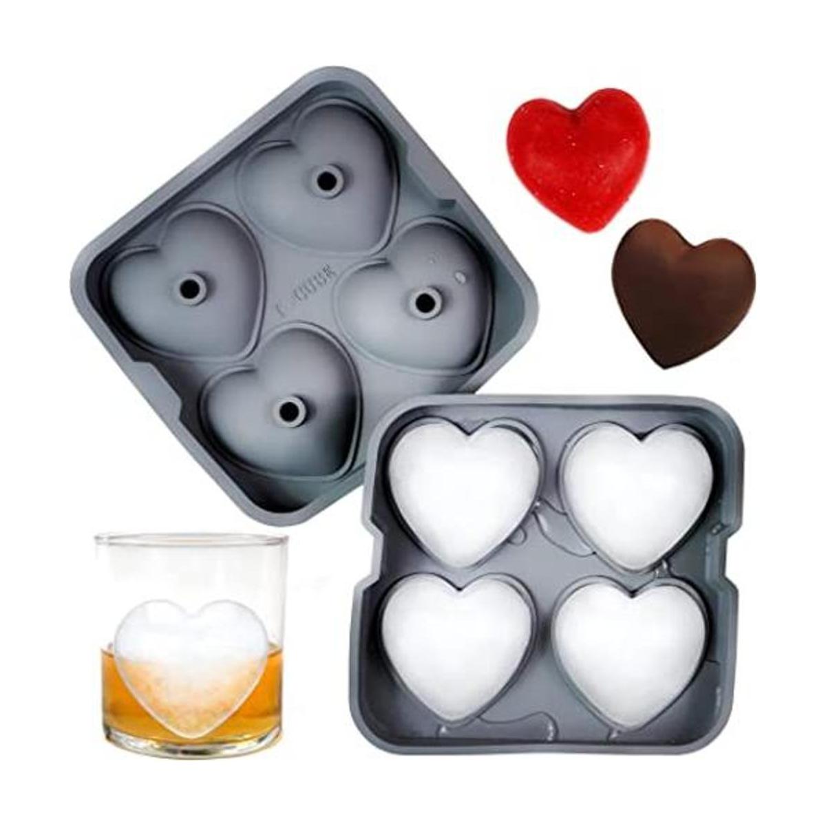 I LOVE CUBE Bandeja de cubitos de hielo molde de hielo