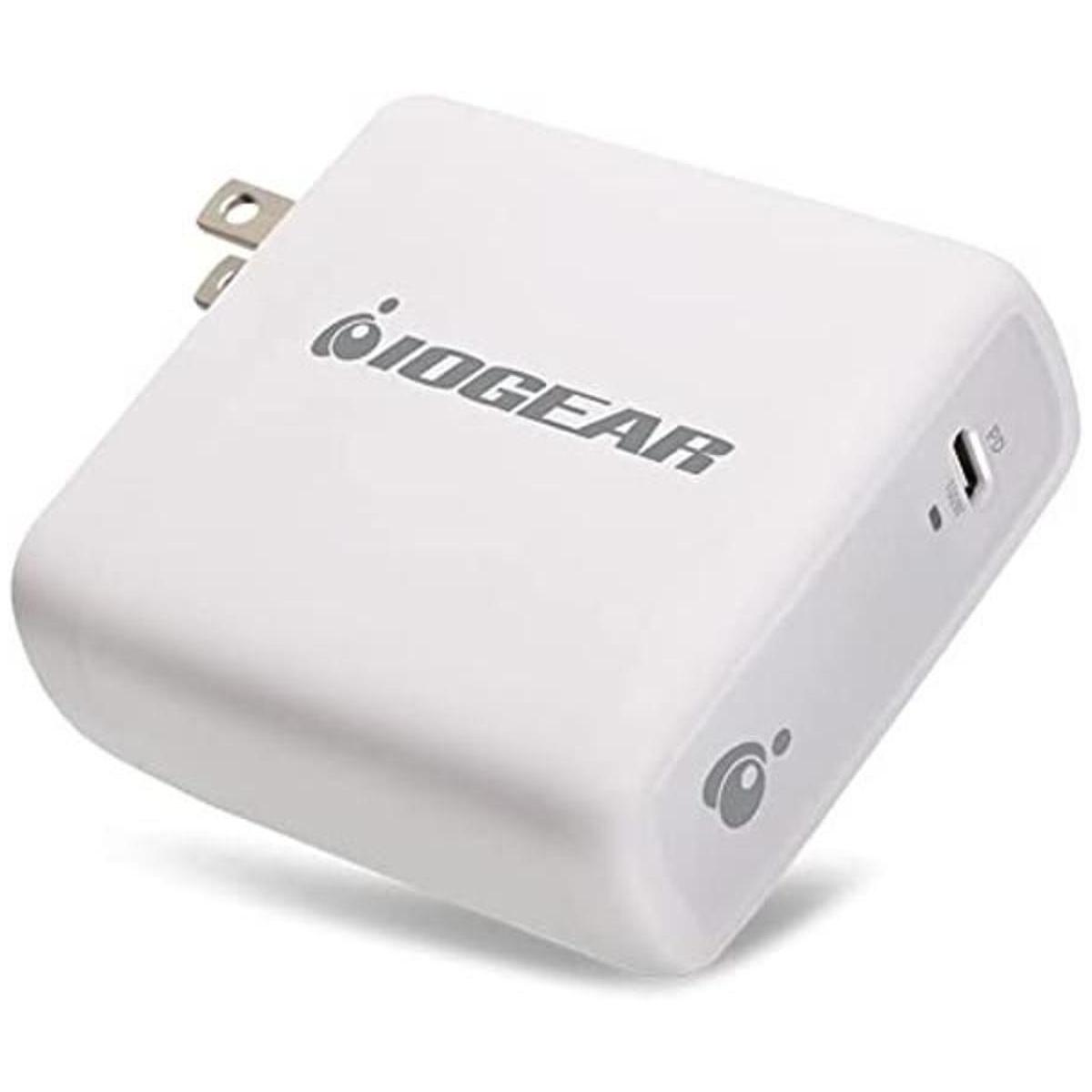 IOGEAR GearPower Cargador USBC GaN de 100 W compatible