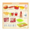 Juego de 30 juguetes de comida de simulación para cocina
