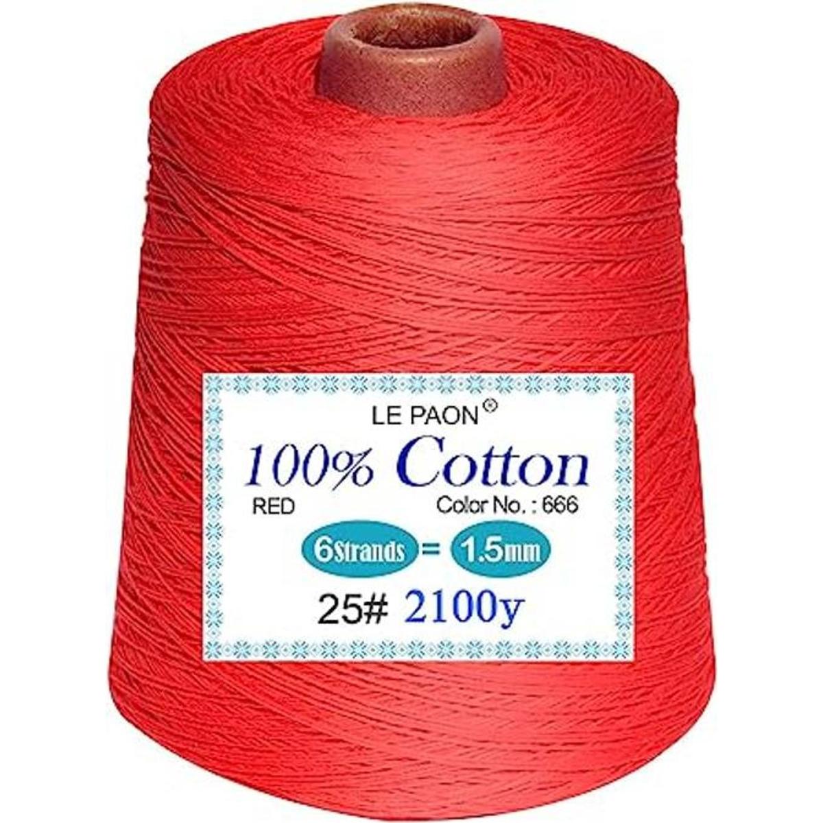 LE PAON Hilo de bordado de cono de 17.64 oz hilos de
