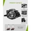 AUTOSAVER88 Luces antiniebla compatibles con BMW E90 Serie_4