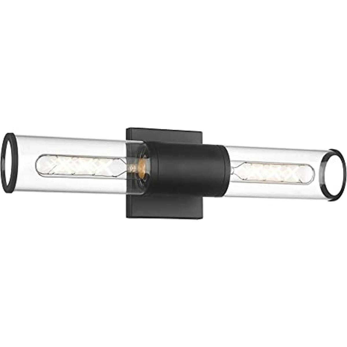 METWET VL834MB Lámparas de pared negras mate en aplique