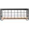 Cesta de almacenamiento de alambre de metal soporte para_6