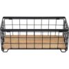 Cesta de almacenamiento de alambre de metal soporte para_5