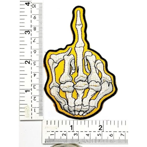 HHO Juego de 3 parches de mano amarillos para el dedo_2