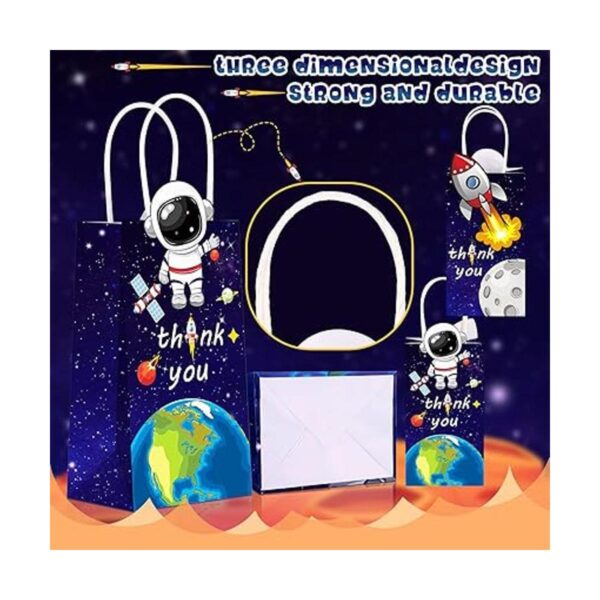 Paquete de 16 bolsas de regalo para fiestas en el espacio_5