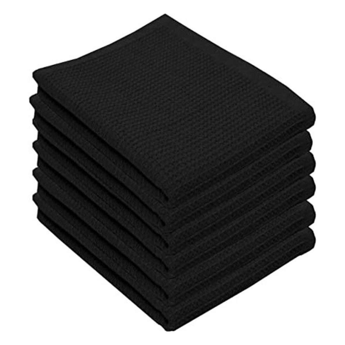 PurpleEssences Waffle Weave Toallas de cocina 100
