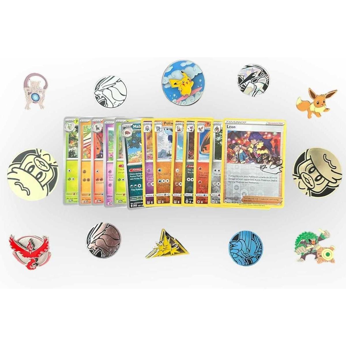 Paquete de 50 cartas de Pokémon surtidas viene con