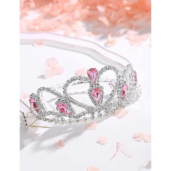 Lovelyshop Pet Series Tiara de diamantes de imitación_5