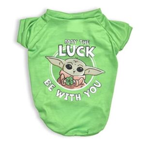 Star Wars for Pets Grogu May The Luck Be with You Dog Tee_1