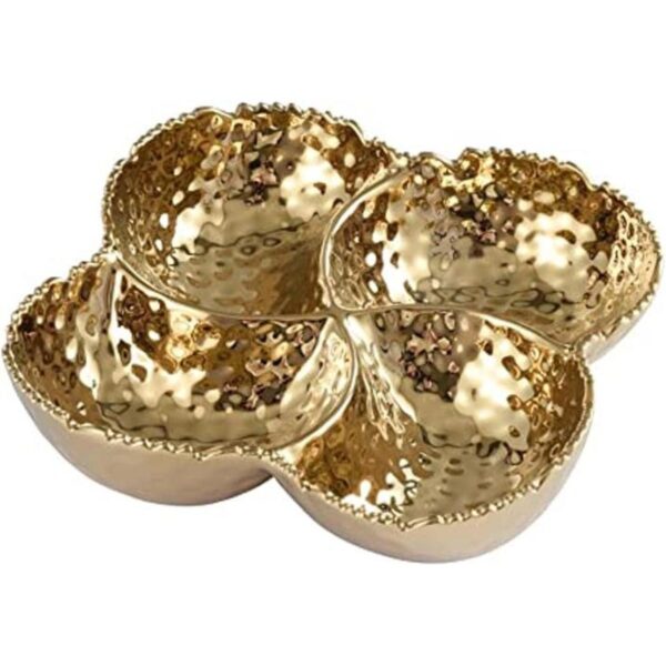 Pampa Bay Golden Millennium Cuenco de 4 secciones
