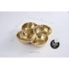 Pampa Bay Golden Millennium Cuenco de 4 secciones