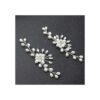 Amosfun 2 hebillas de zapatos de perlas de cristal