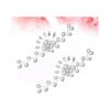 Amosfun 2 hebillas de zapatos de perlas de cristal