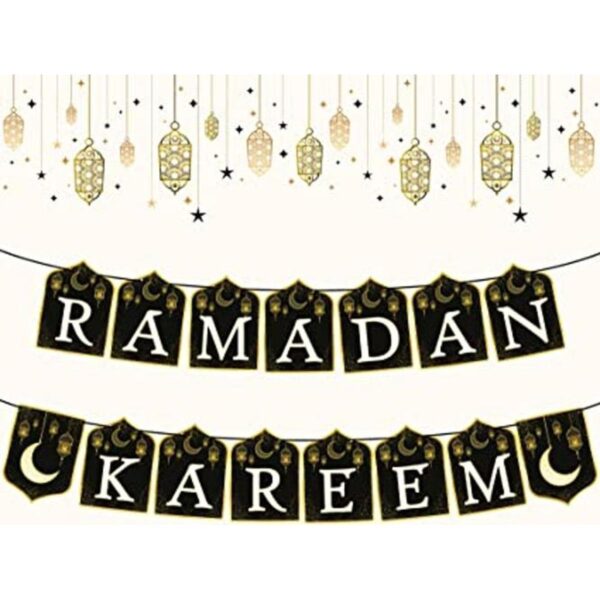 Banner Ramadan Kareem para decoraciones de Ramadán 10