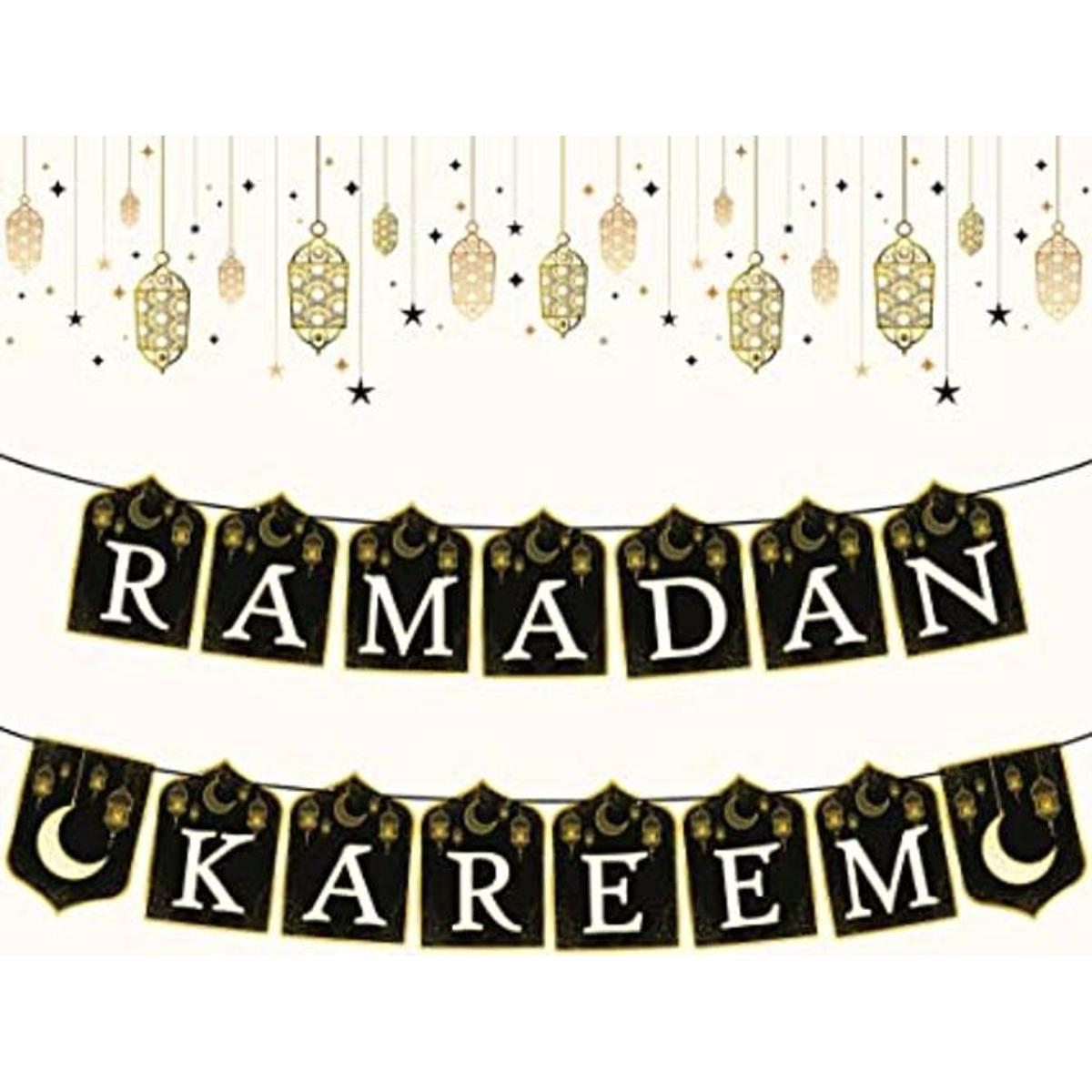 Banner Ramadan Kareem para decoraciones de Ramadán 10