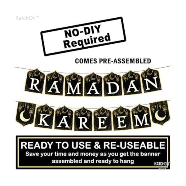 Banner Ramadan Kareem para decoraciones de Ramadán 10