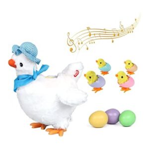 HBBHML Muñeca eléctrica de peluche de pollo con sonido de_1