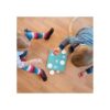 Tic Tac Toe Juego de mesa de madera para playa decoración_4