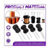 Swpeet Kit surtido de 90 unidades de inductor de 15_3