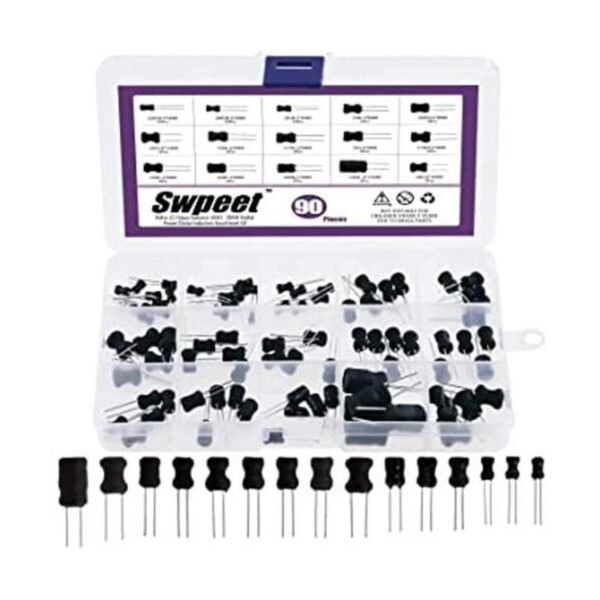 Swpeet Kit surtido de 90 unidades de inductor de 15_1