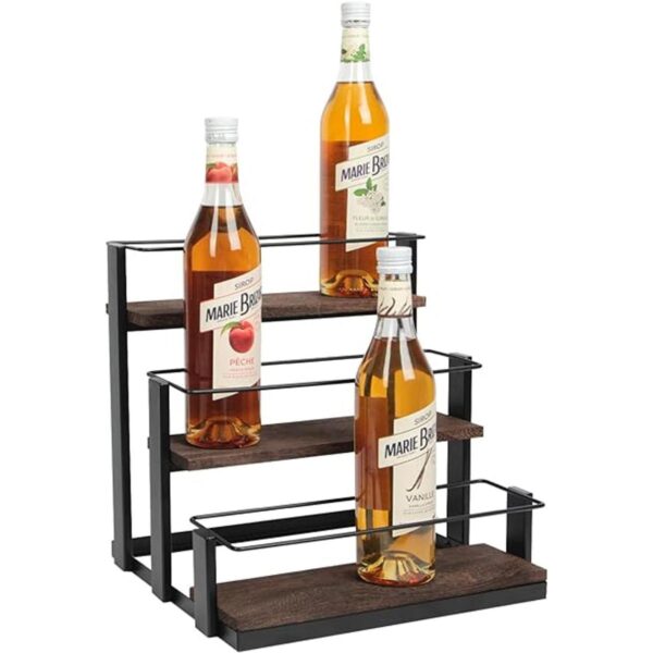 J JACKCUBE DESIGN Estante de almacenamiento de 3 niveles