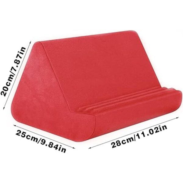 Almohada suave con bolsillo soporte de cojín para_5