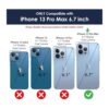 JOYSIDEA Funda tipo cartera para iPhone 13 Pro Max de 6.7_2