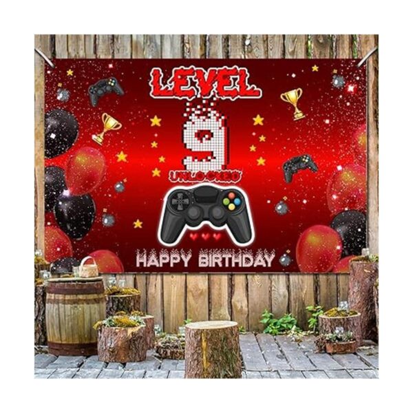 Nivel 9 Póster de fondo desbloqueado para decoración de