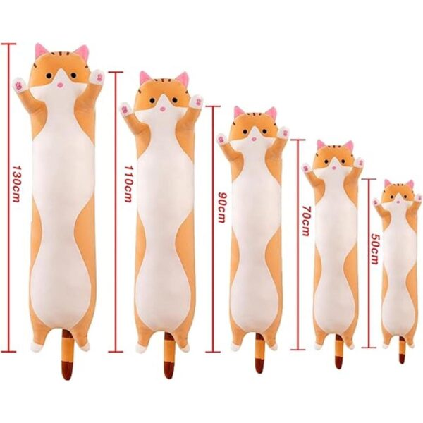 Almohada gigante para gatos de felpa suave de 59 pulgadas_6