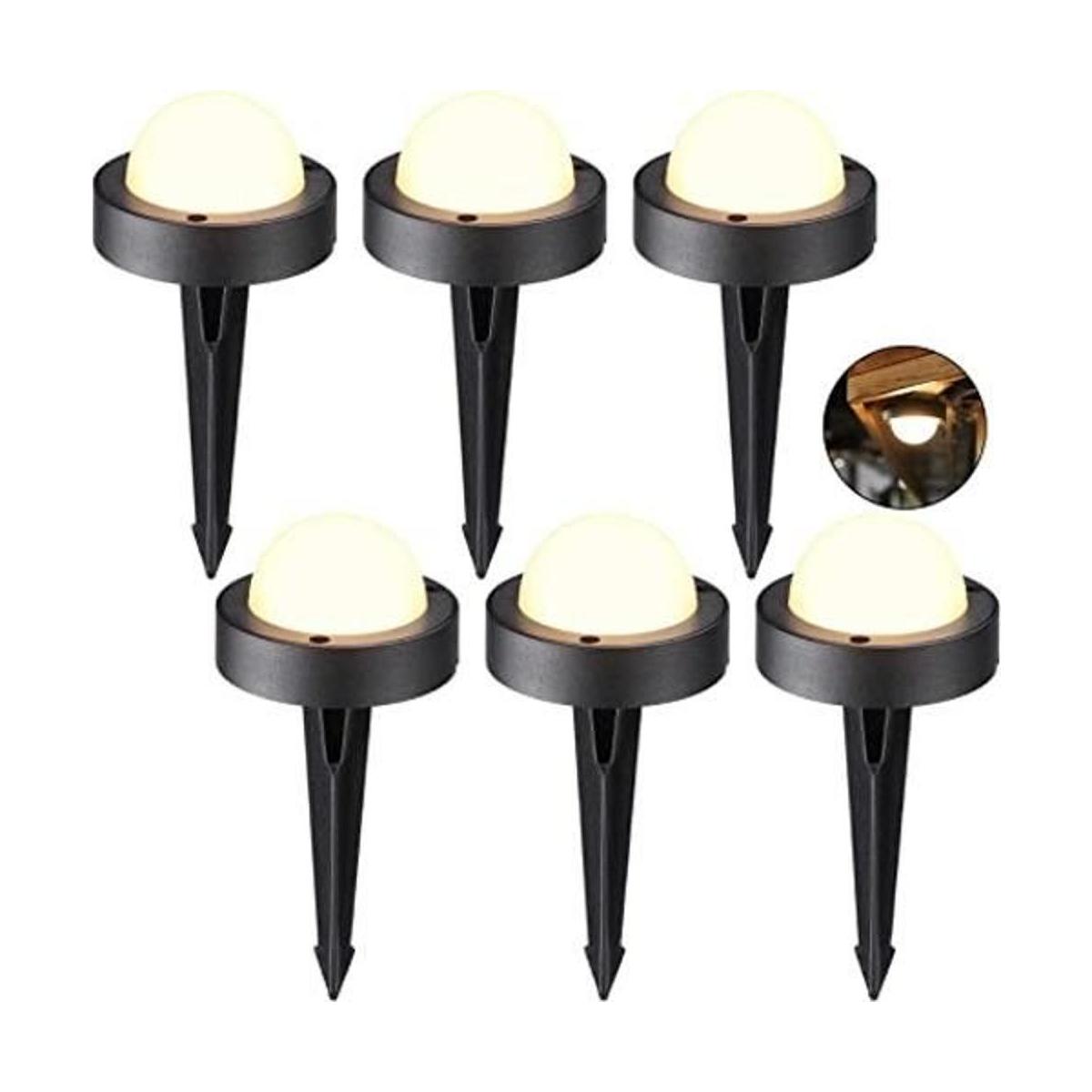 LEONLITE Luces LED de paisaje para camino iluminación de