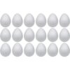 Crafjie Huevos de espuma 18 piezas de 4 pulgadas 3.9 in_1