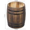MyGift Utensilios de cocina con diseño de barril de vino_5