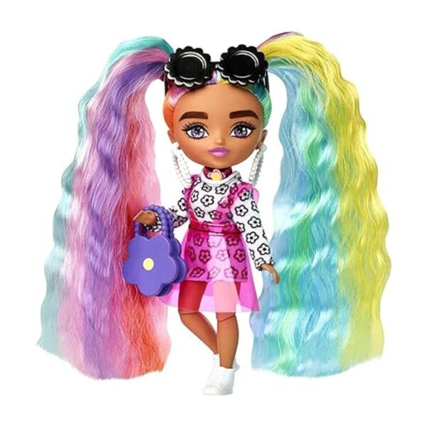 Barbie Muñeca extra mini 6 5.5 pulgadas con cabello_3