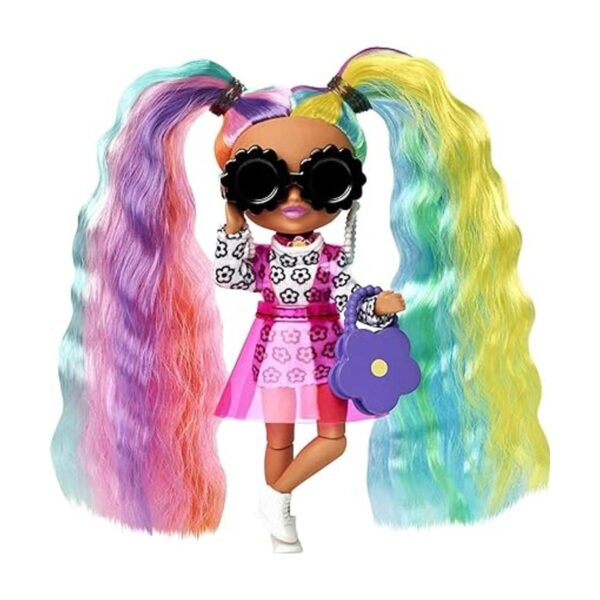 Barbie Muñeca extra mini 6 5.5 pulgadas con cabello_4