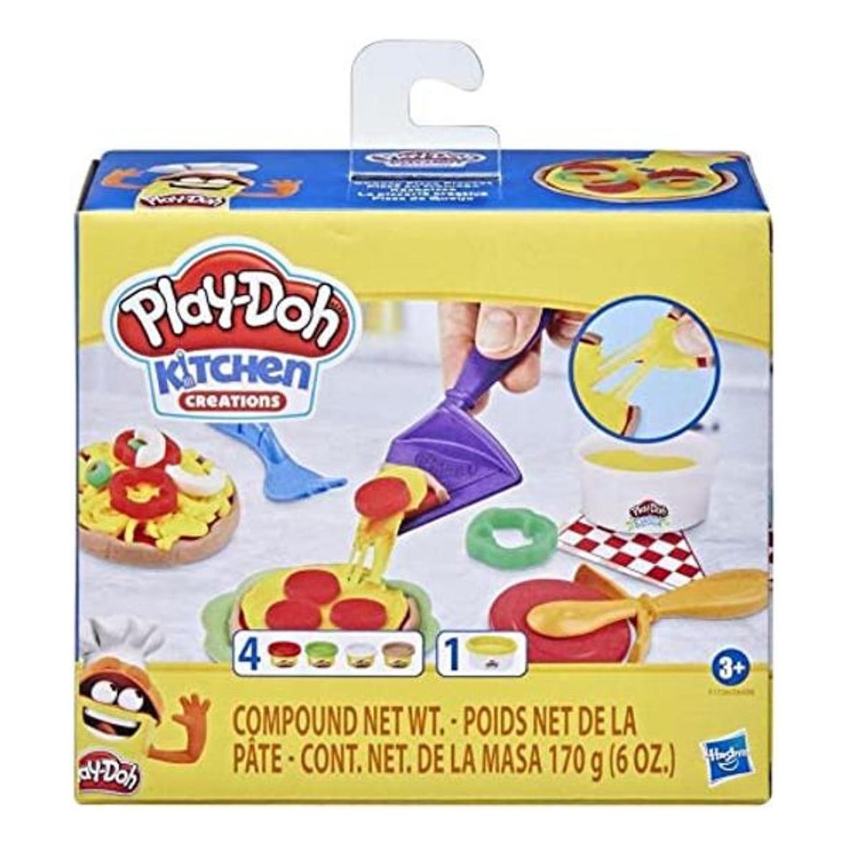 PlayDoh Kitchen Creations Juego de pizza con queso para