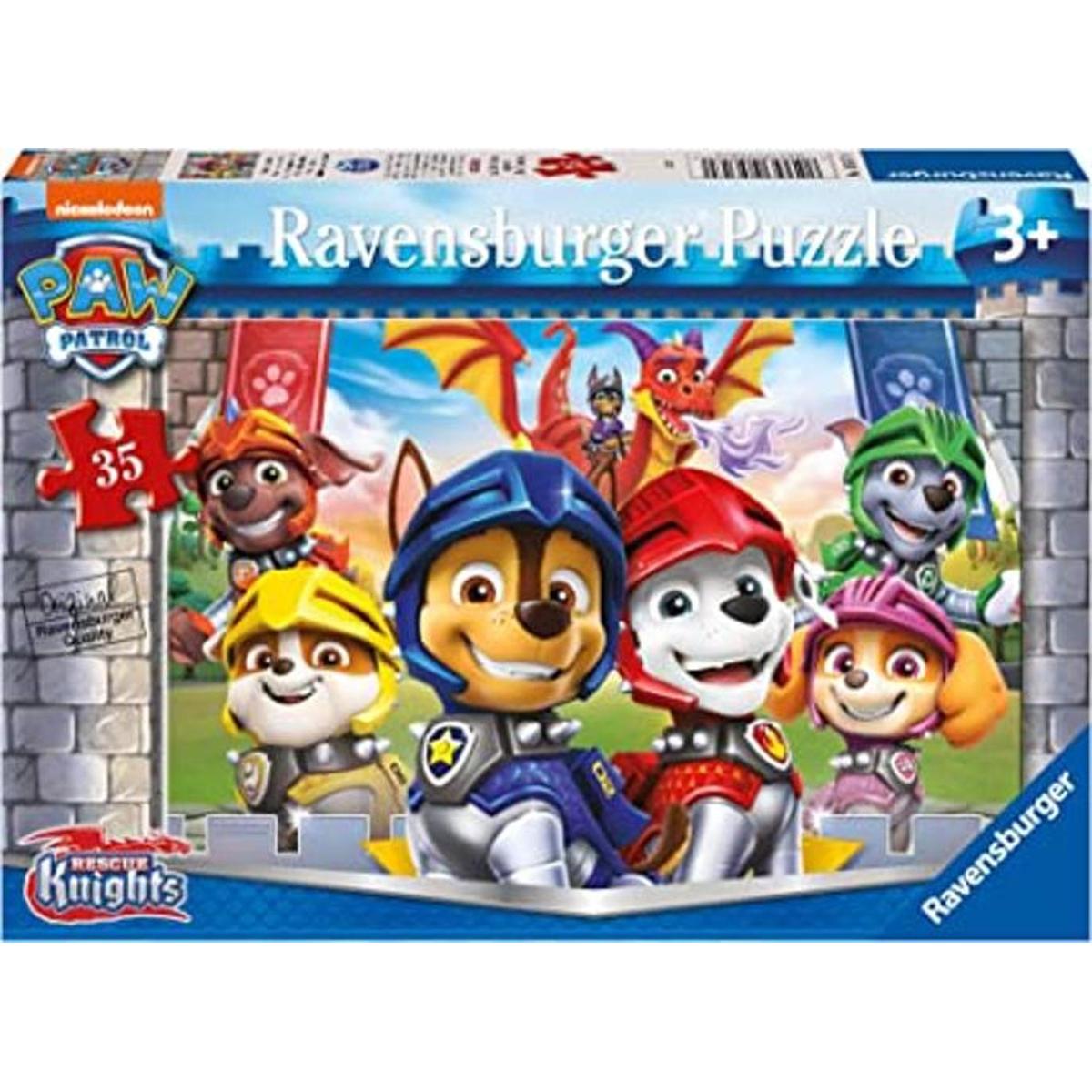 Ravensburger Paw Patrol Knights Dragons Rompecabezas de