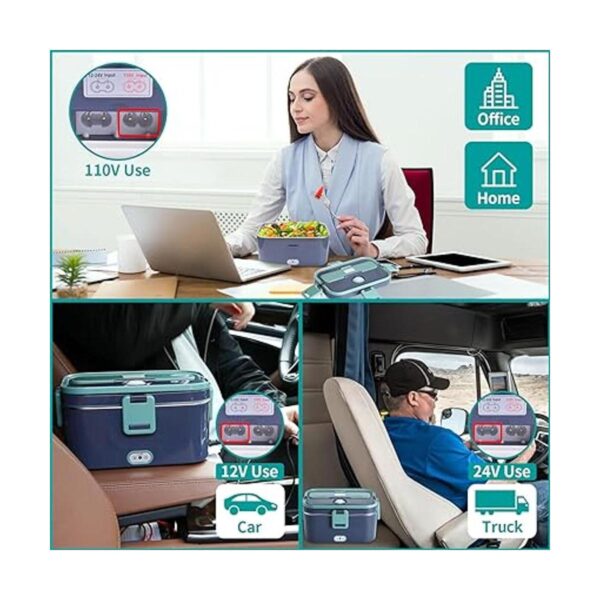 Lonchera eléctrica de 60 W calefactada por alimentos 12_2